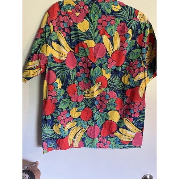 Vintage Bon Homme Men’s Fruit Shirt Small button down cotton Made In The USA sm - Picture 4 of 5